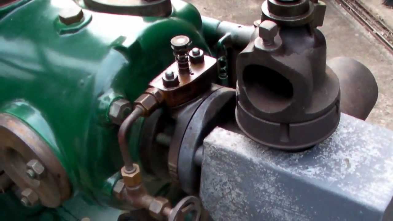 Tangye 5HP Hot Tube Oil Engine - Start and Run