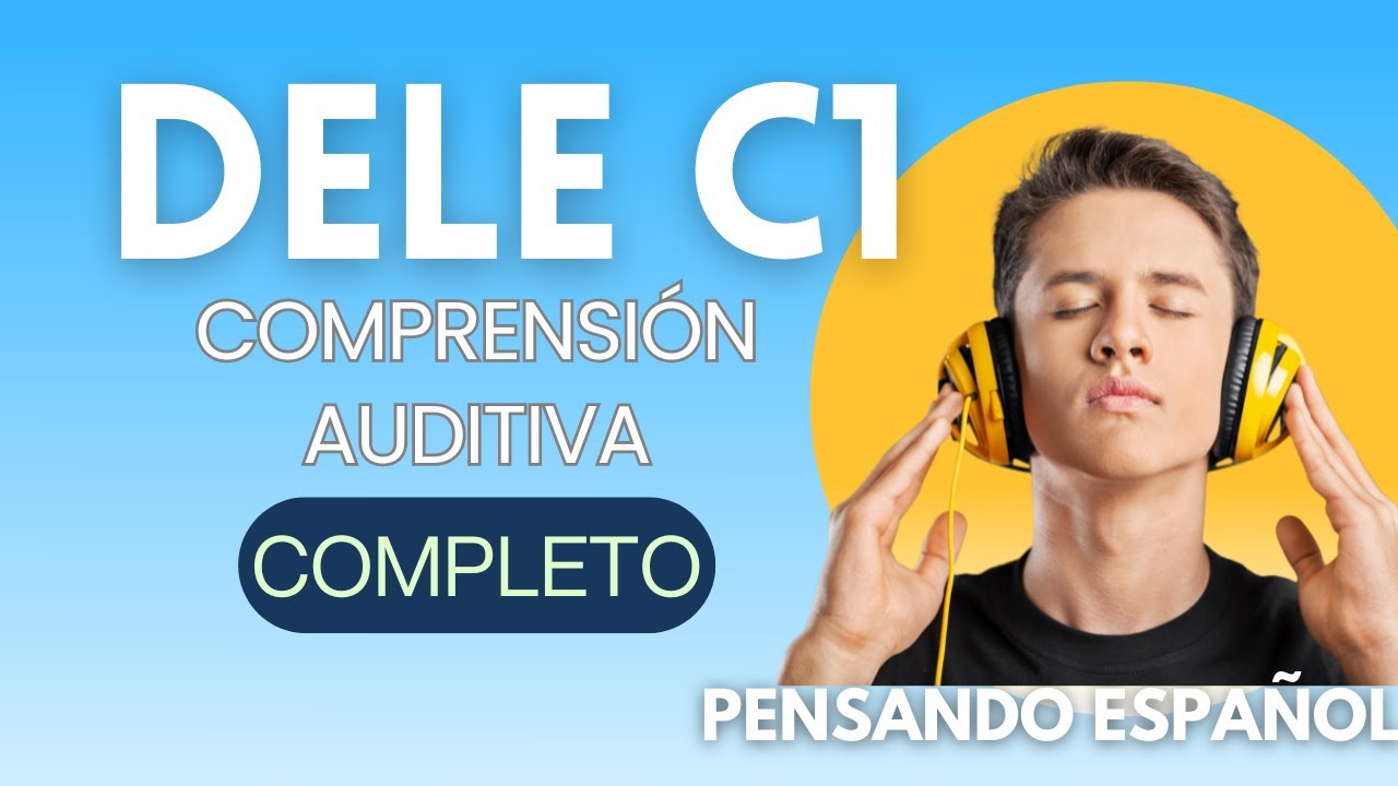 DELE C1 ПОЛНОЕ понимание на слух - испанский