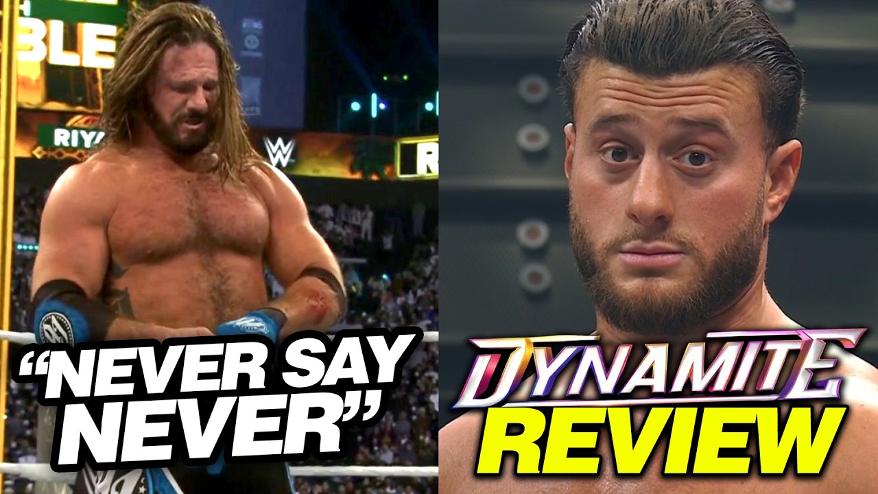 AJ Styles Leaves Door Open To Return | Bron's Masked Attacker REVEALED?  AEW Dynamite Review