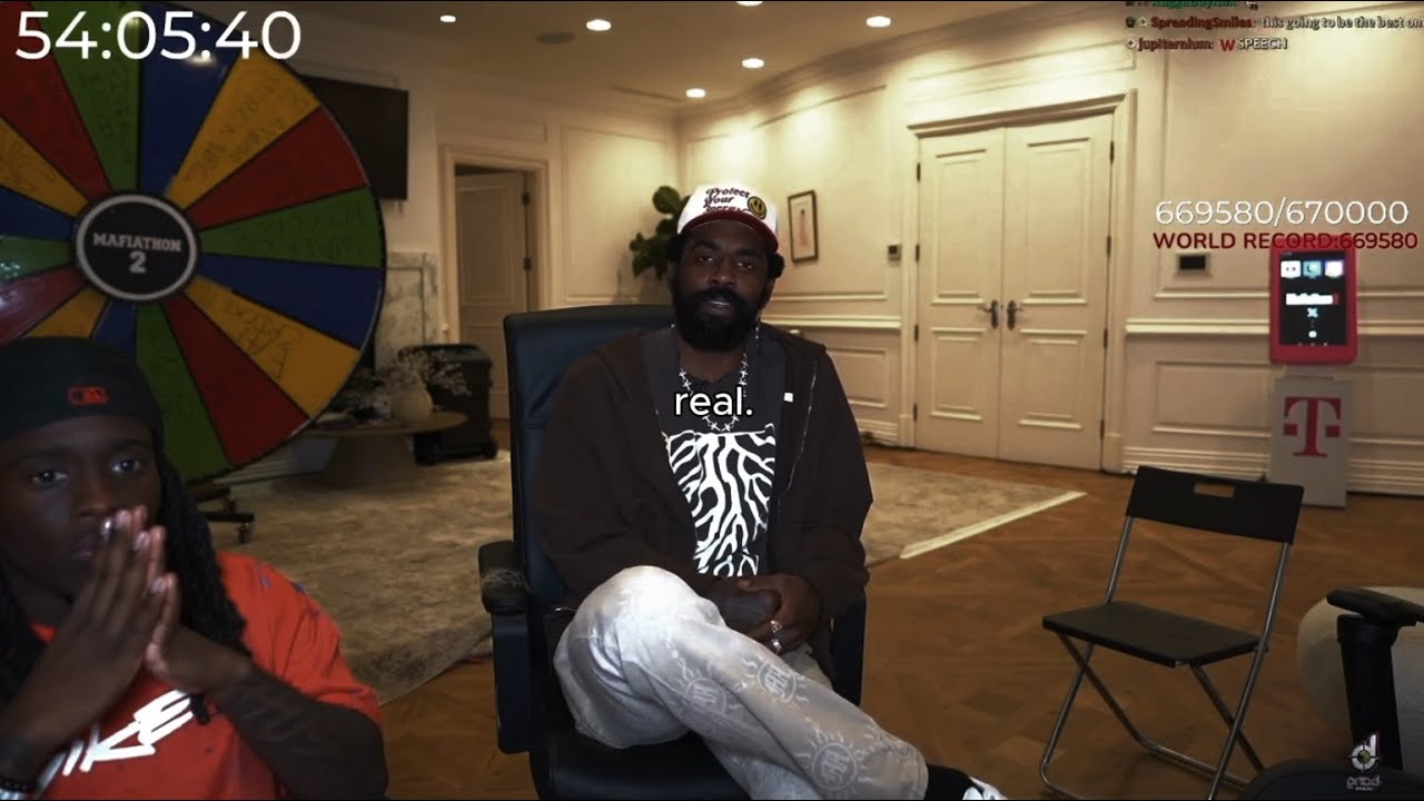 Kyrie Irving Giving Life Advice On Kai Cenat Stream