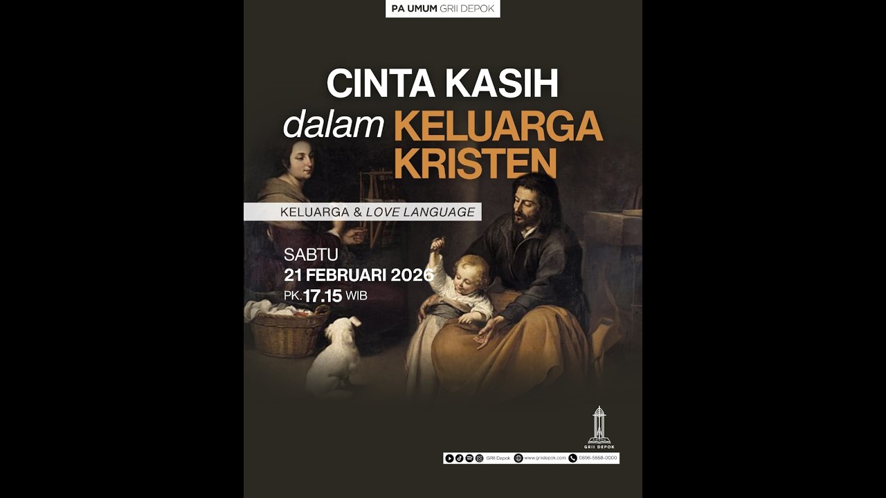 KELUARGA & LOVE LANGUAGE | PA UMUM GRII DEPOK - 21 Februari 2026