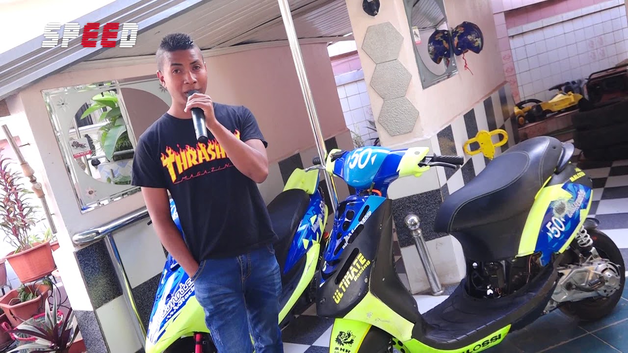 Andreas Valeri -  Zandrikely - course scooter - Fandaharana Speed 03 juin 2018  Part 1