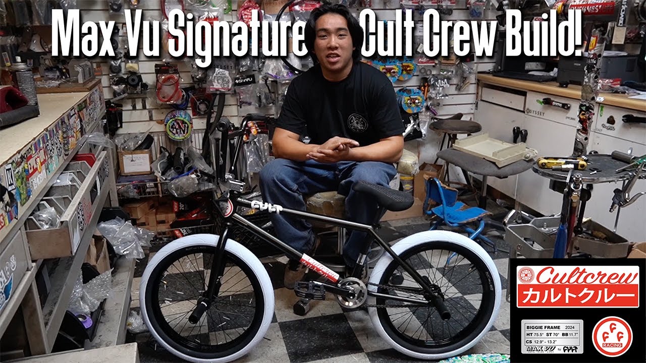 MAX VU'S Cult Crew Bike Build REVEALED!