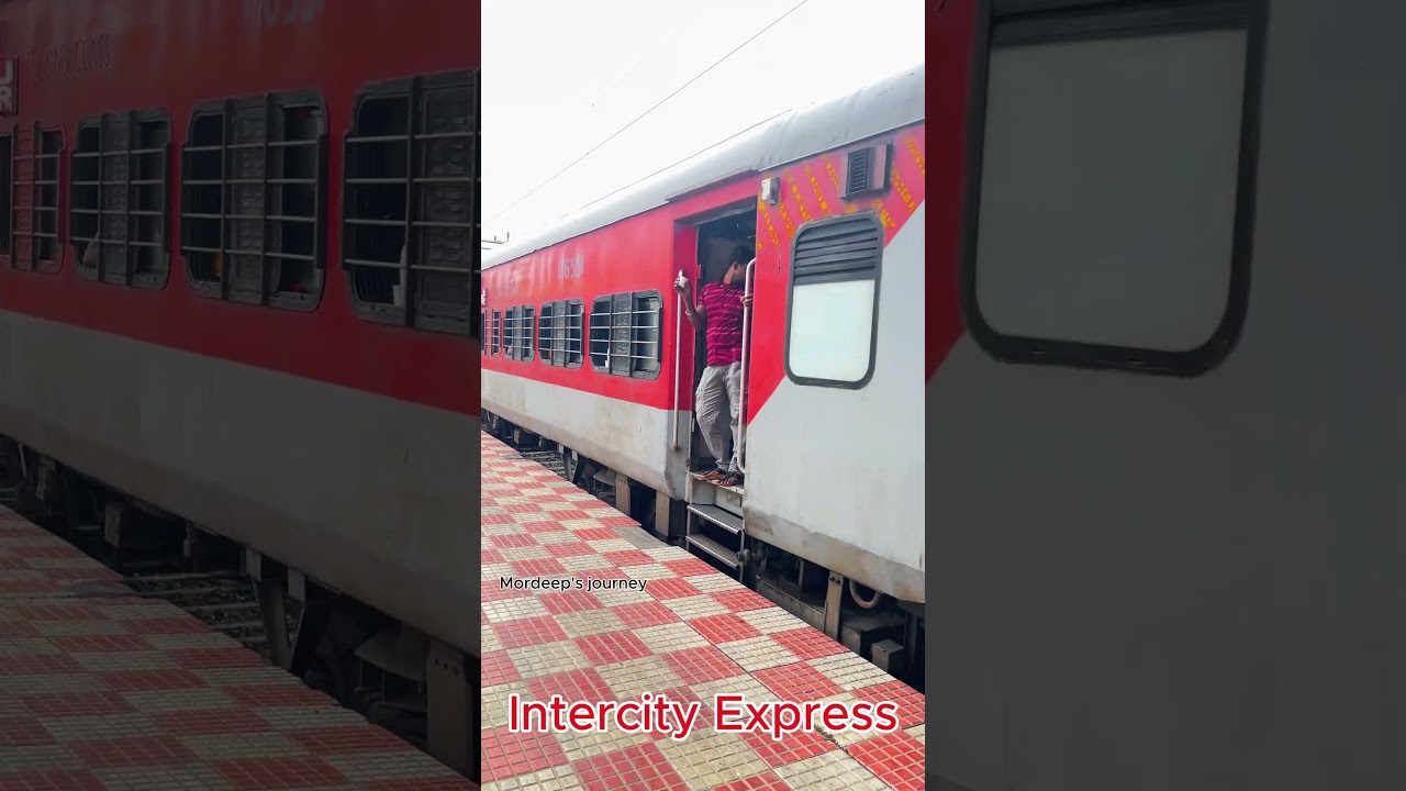 Intercity Express #indianrailwaysfan #indianrailway #railroadphotography #world #railroadphotography