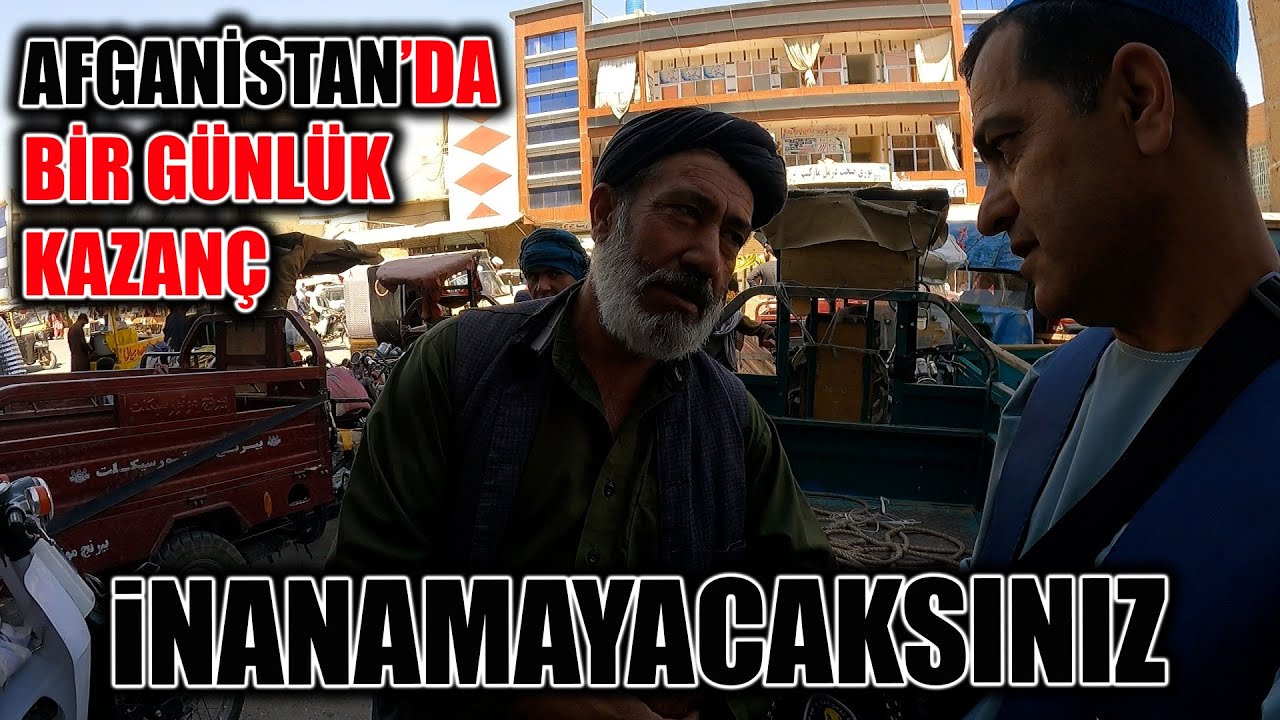 AFGANİSTAN'DA AĞIR HAYAT ŞARTLARI - Çocukların Omuzlarındaki Büyük Yük - Kandehar, Afganistan