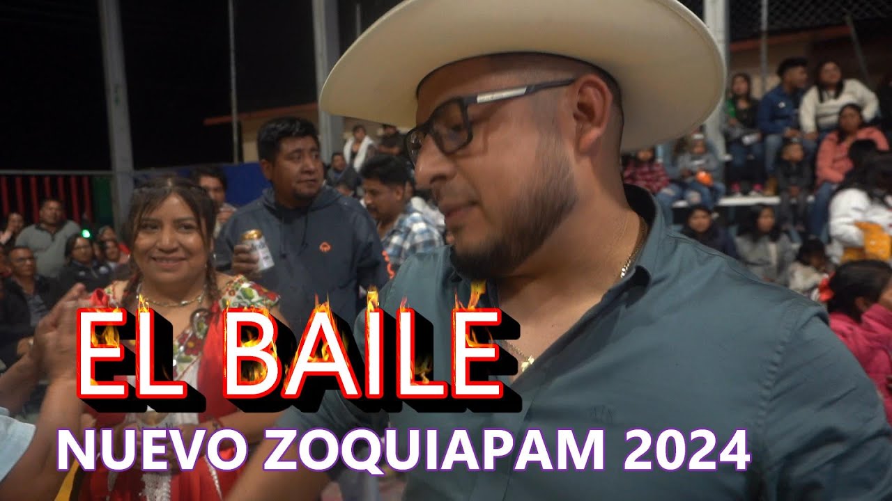 El Baile de 54 aniversario en Santiago Nuevo Zoquiapam 2024. Los Caminantes.
