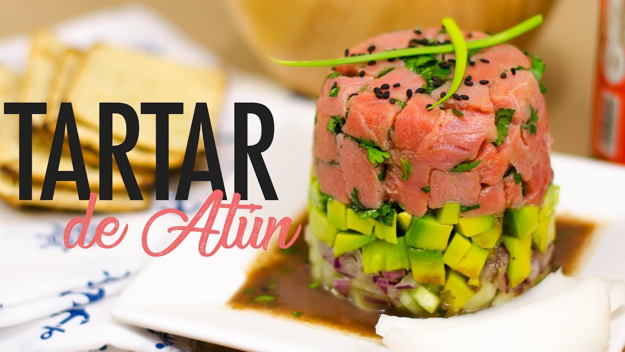 TARTAR DE ATÚN (CEVICHE) 🐟🥒 | Recién Cocinados