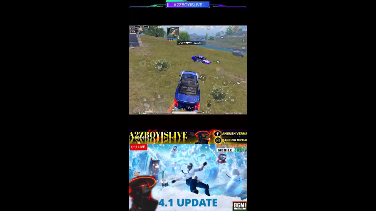 Rank PUSH BGMi only gameplay subscribe to my channel ❣️ A2zboyislive- Bgmi