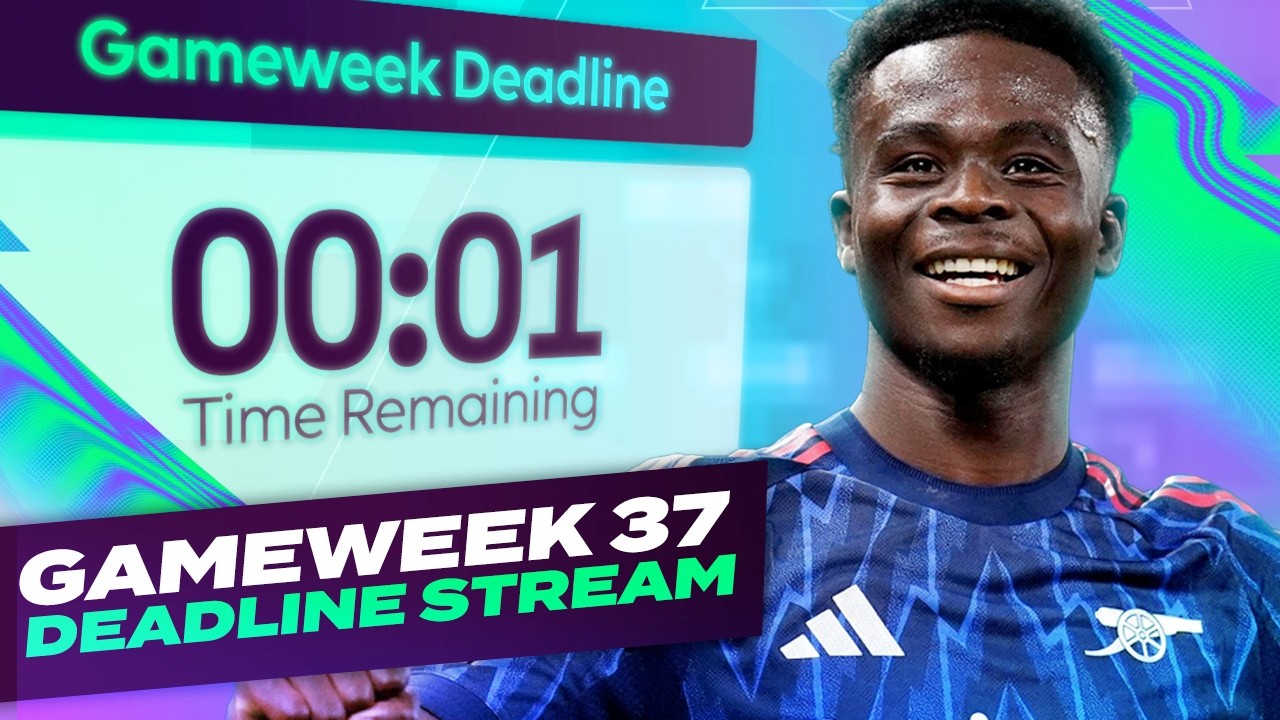 NO IDEA WHAT TO DO 🤔 FPL DEADLINE STREAM GAMEWEEK 37 🔥 | Fantasy Premier League Tips 2025/26