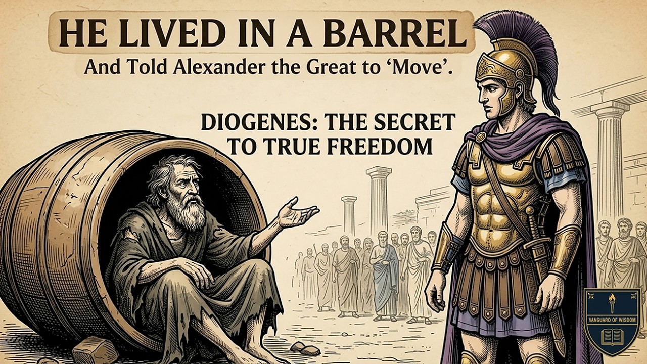 He Lived in a Barrel and Told Alexander the Great to Move - Diogenes on True Freedom
