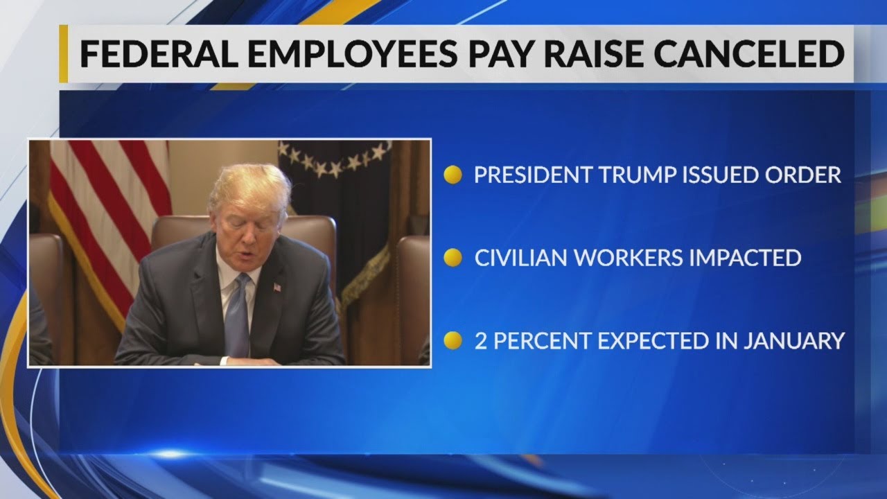 Federal employees pay raise canceled