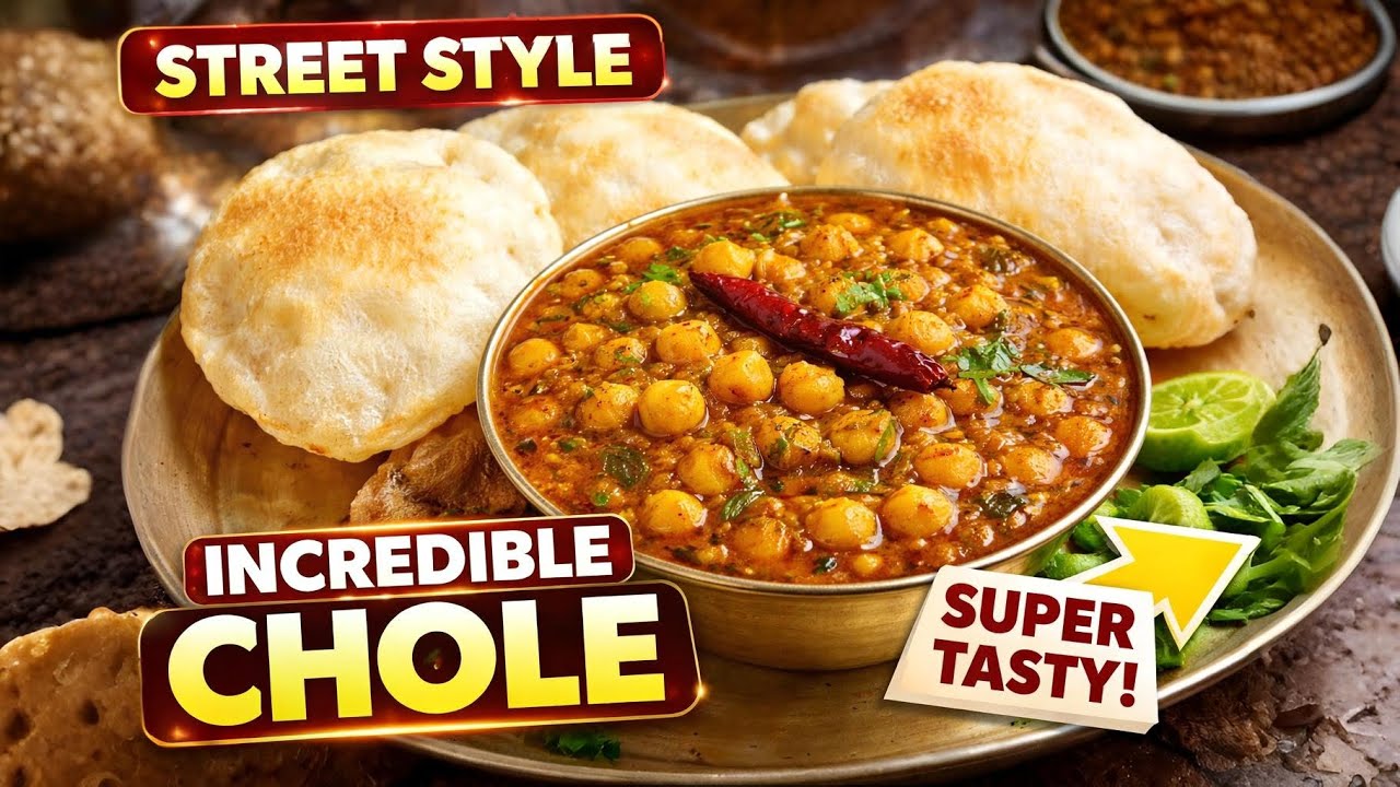 Street Style Chole Recipe | Dhaba Wale Chole | मसालेदार छोले | Perfect Chole  Recipe #chole #recipe