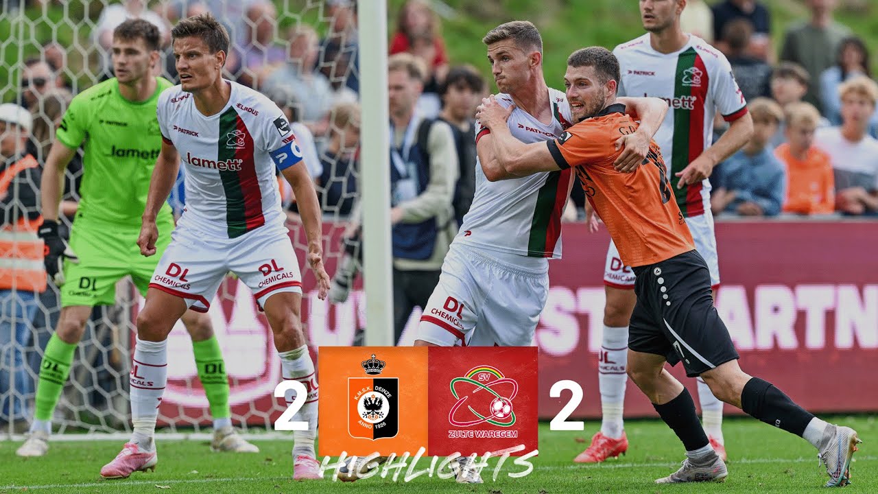 𝗠𝗮𝘁𝗰𝗵𝗱𝗮𝘆 𝟮 - 𝗦𝟮𝟰𝟮𝟱 | KMSK Deinze - SV Zulte Waregem (2-2)