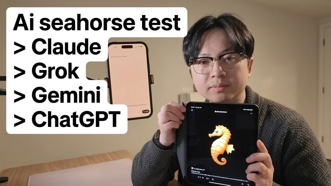 Every ai FAILS seahorse emoji test 2026 #ai