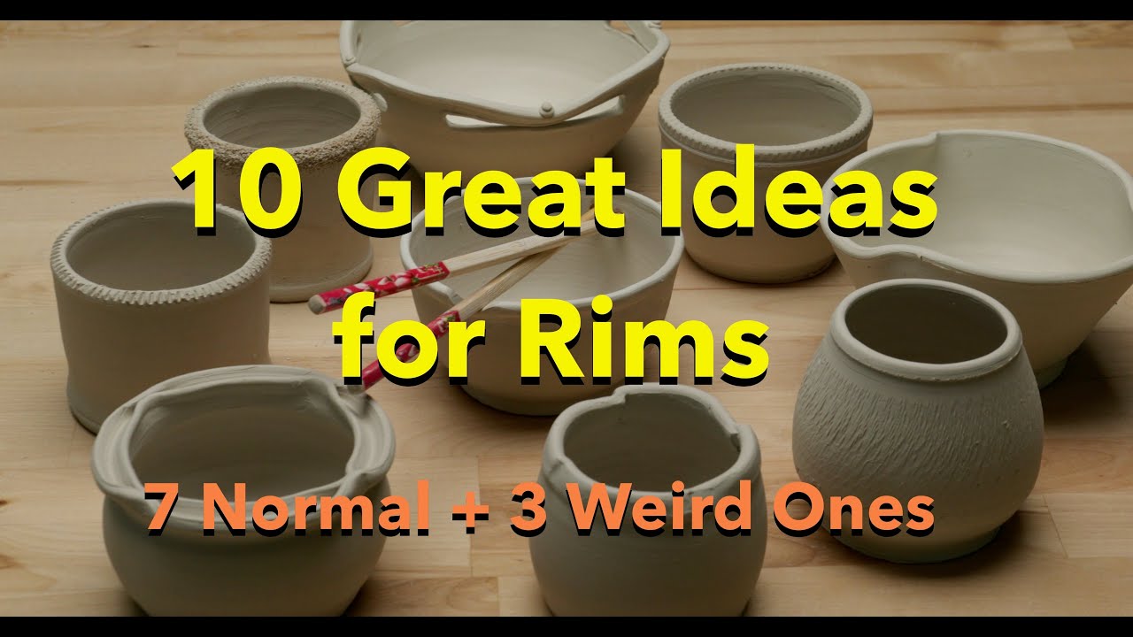 10 Great Ideas for Pottery Rims