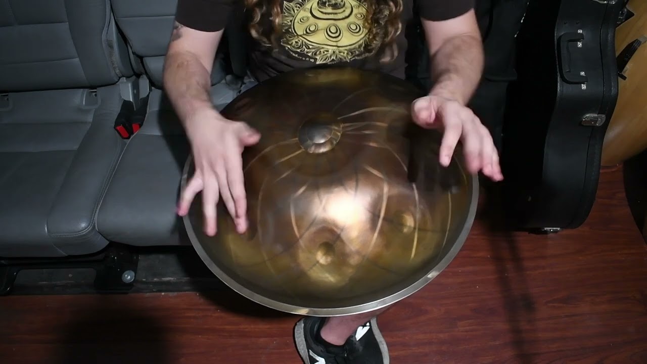 Hamsa Handpans - C# Hijaz 9 apprentice model *EMBER STEEL*