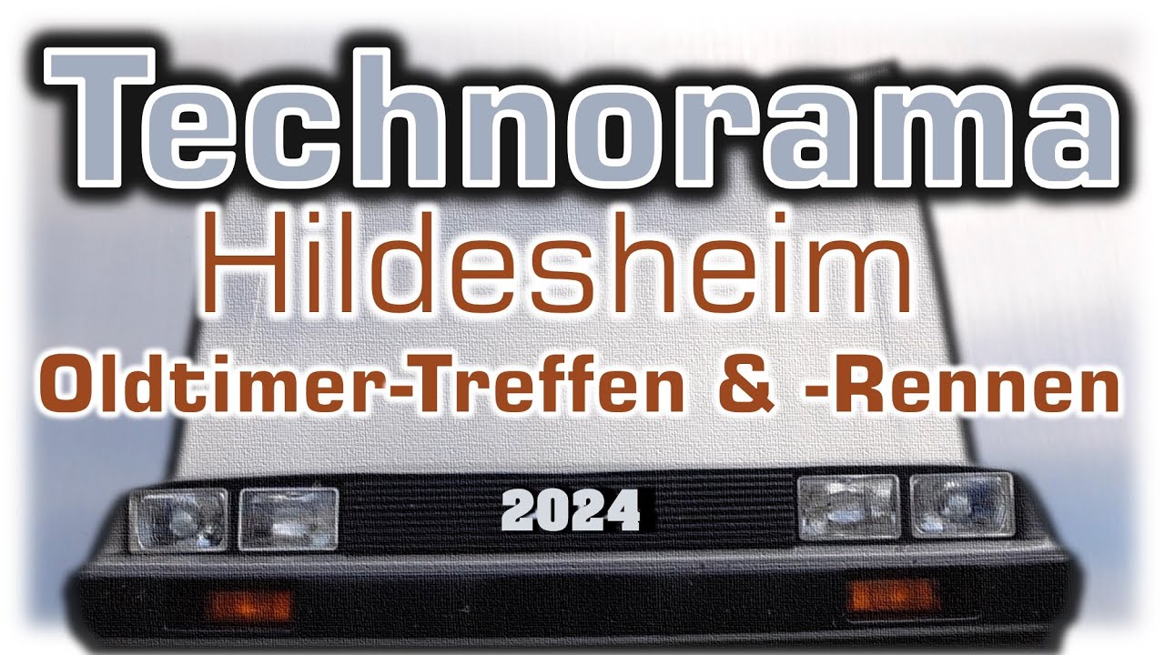 Großartiges Oldtimer-Event Technorama in Hildesheim 2024 trotzt dem Regen. Mit Benzin im Blut geht´s