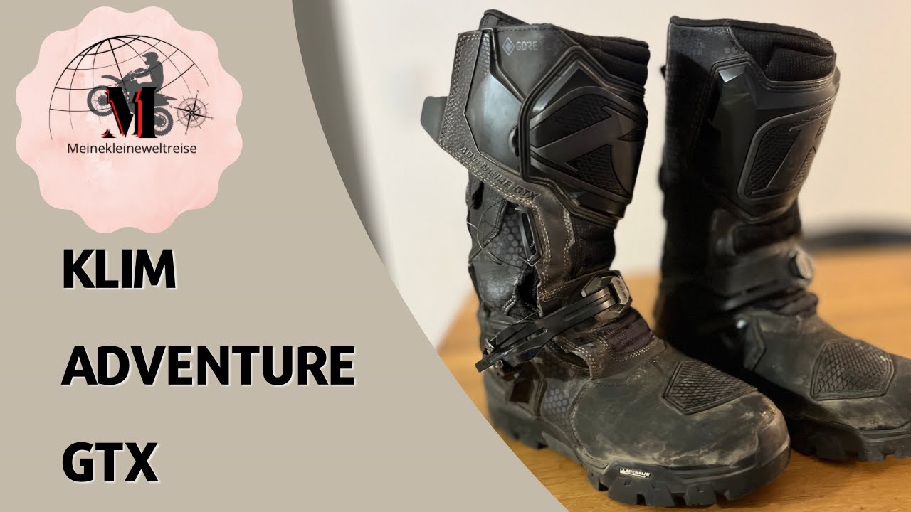 Klim Adventure GTX Motorradstiefel - nach 2 Jahren Motorradreise