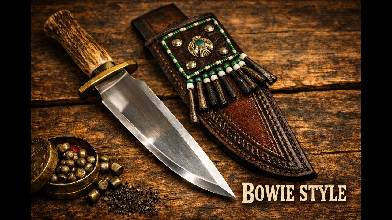 Chapter II – 19th Century Knife Sheath (Bowie Knife)
