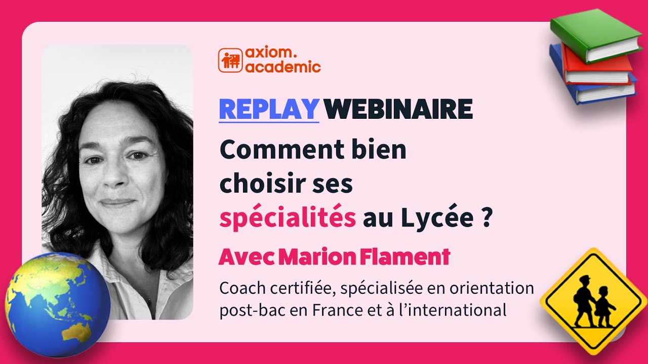 [REPLAY] Webinaire : Comment bien choisir ses spécialités au Lycée ? 🚸 avec Marion
