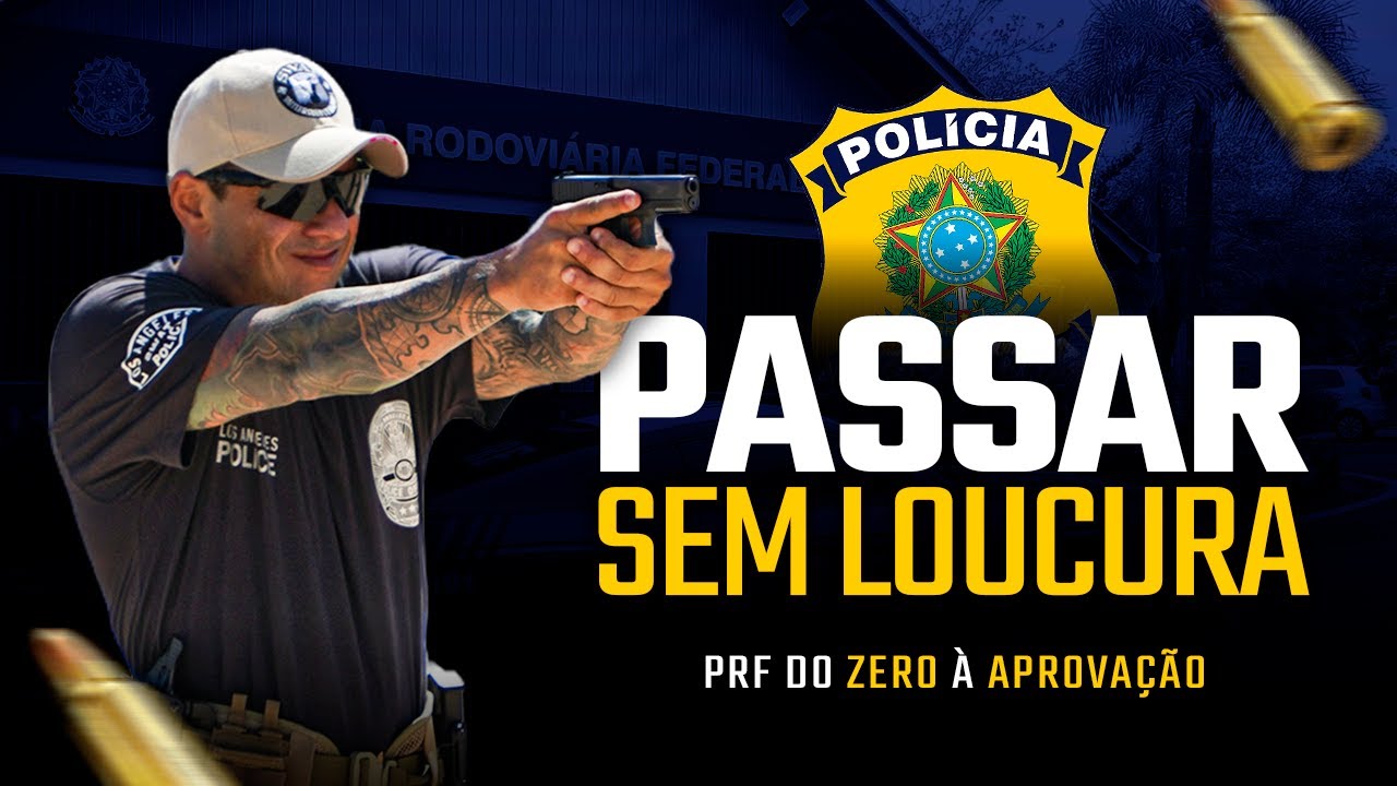 PRF em 12 Meses Estudando Só 2h por Dia | Evandro Guedes - Live #01