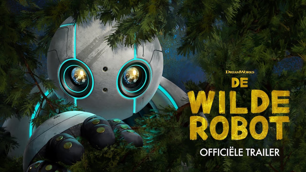DE WILDE ROBOT Officiële trailer Nederlands gesproken (Universal Studios) - HD