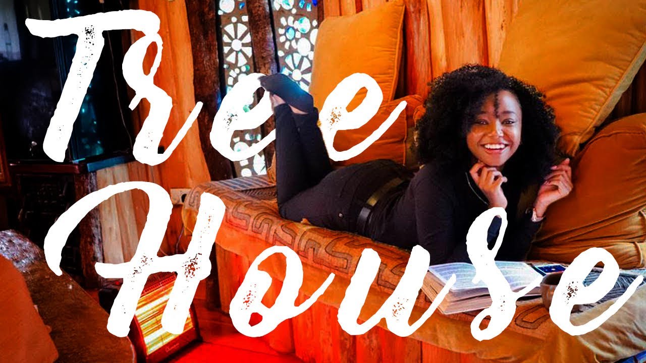I SPENT THE NIGHT IN A TREE HOUSE IN NAIROBI, KENYA // Wabosha Maxine