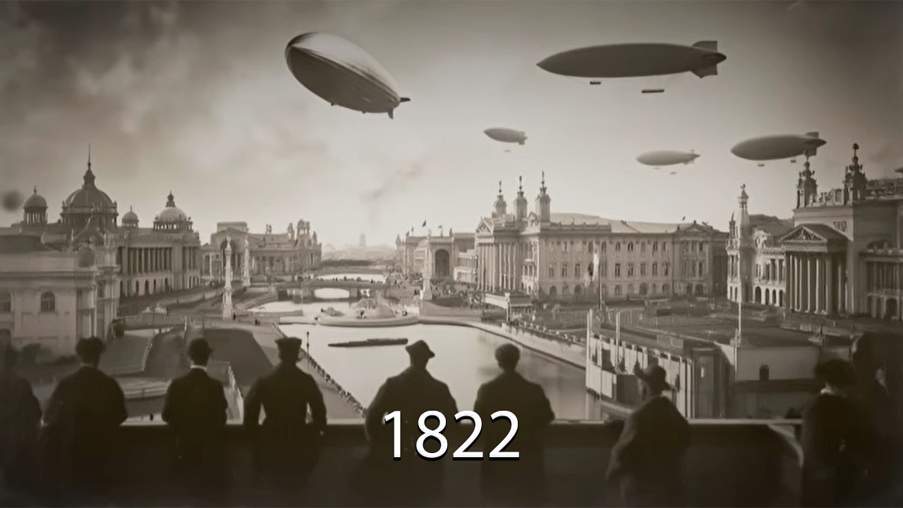 Как передвигали здания в 1822 году. Дирижабли Тартарии.