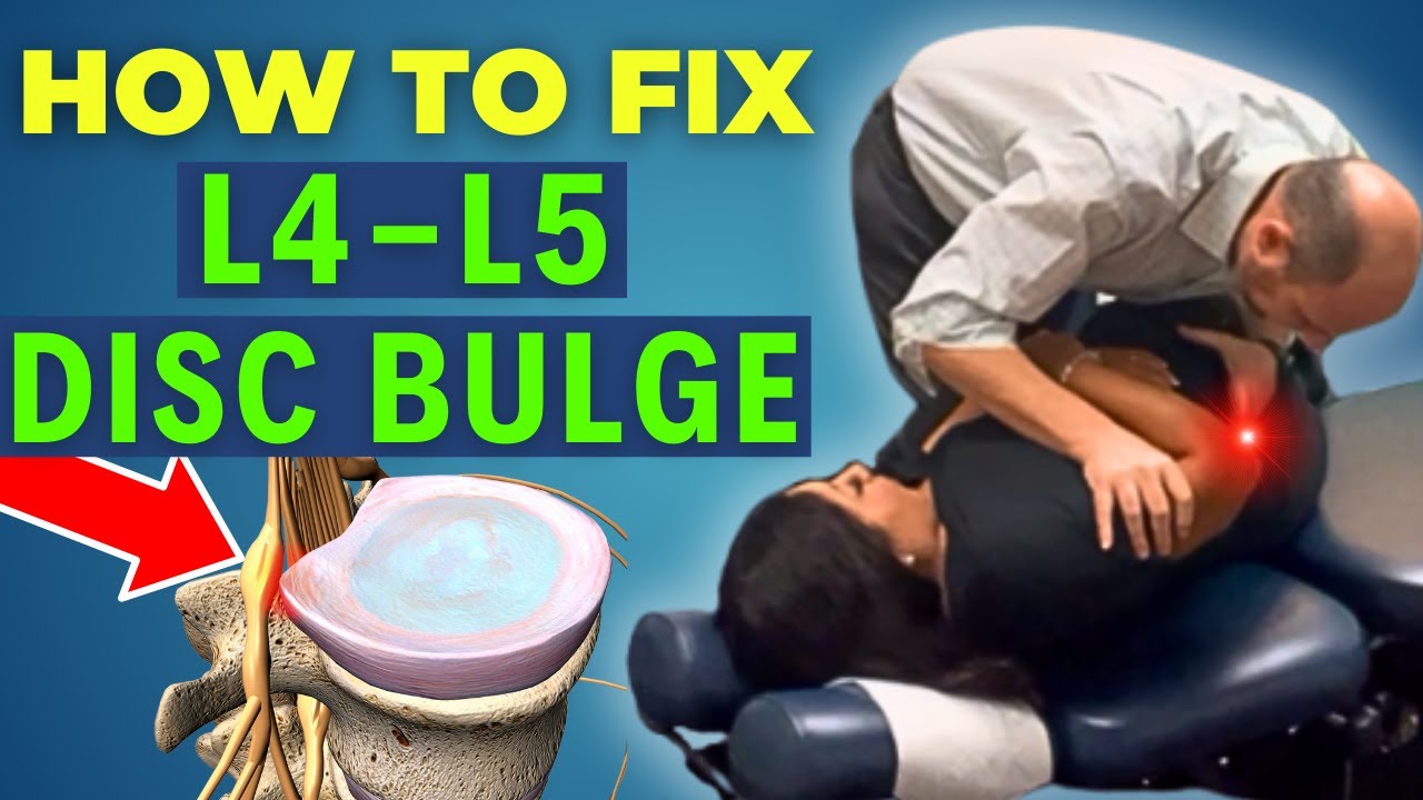 How to Fix An L4-L5 Disc Bulge WITHOUT SURGERY | Dr. Kevin Wafer, Chiropractor in Houston TX