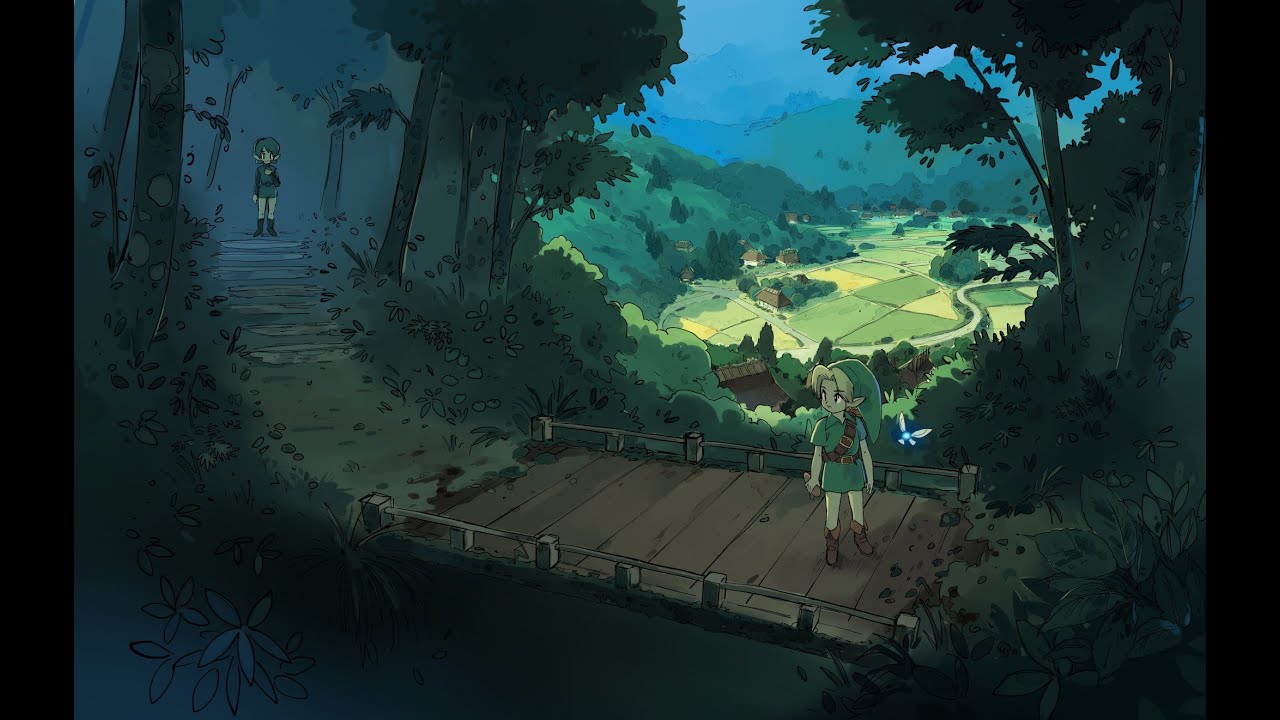The Legend of Zelda: Ocarina of Time - File Select / Great Fairy Fountain Theme (lofi hip hop remix)