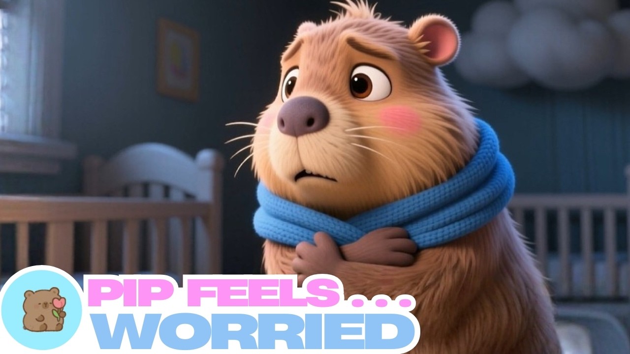 Pip Feels Worried 😟 | Calming Tools for Kids | Big Feelings, Little Steps