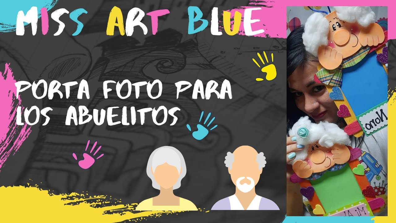 ELABORA una linda MANUALIDAD para tus ABUELITOS