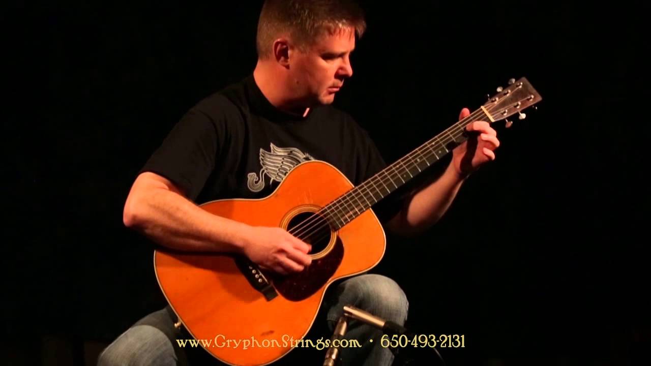 Vintage 1931 Martin OM-28 Acoustic Guitar demo by Erik Frykman