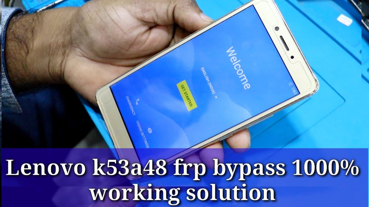lenovo k6 k53a48 frp unlock / Lenovo k6 note frp bypass / Lenovo k6 note frp unlock