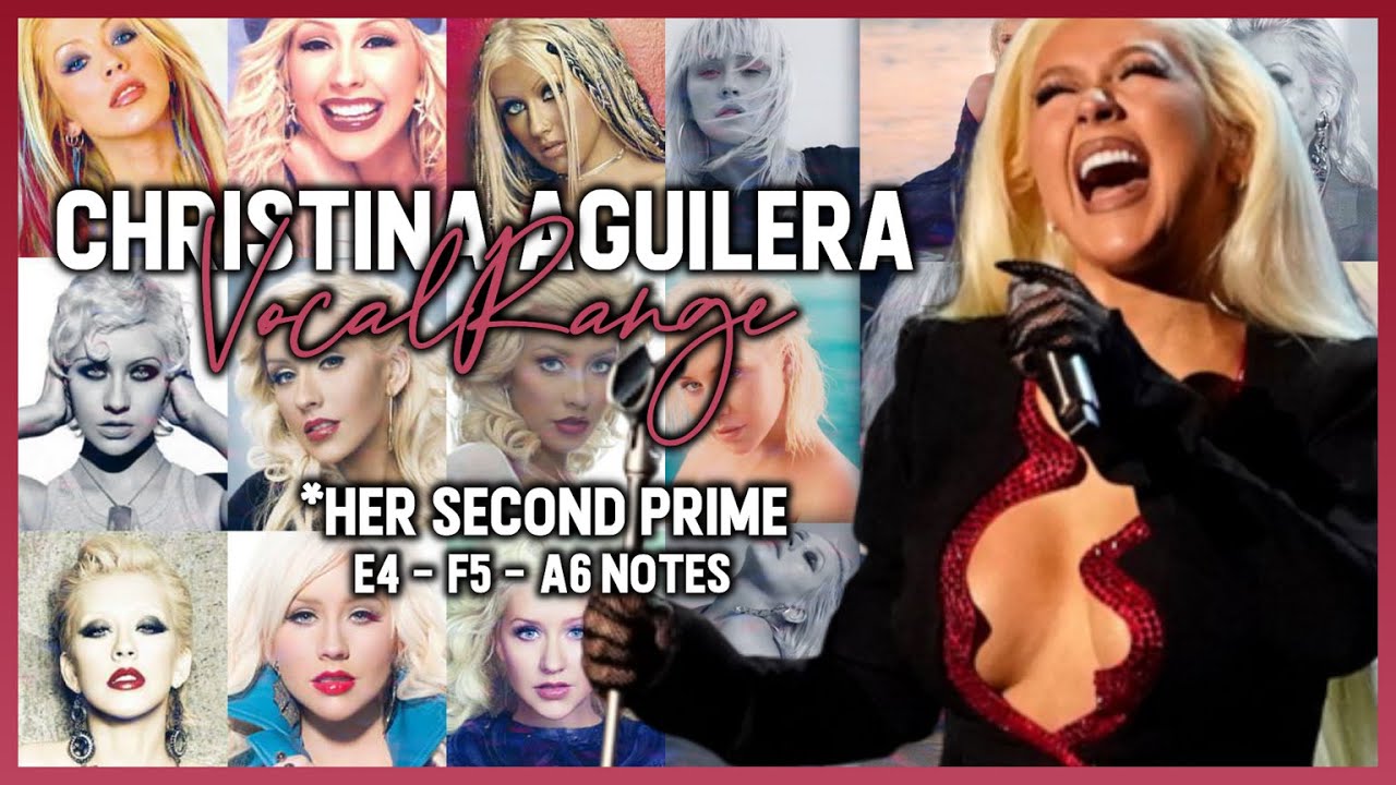 Christina Aguilera UPDATED 2022 Vocal Range | Chest Voice, Falsetto, Heady Mix!