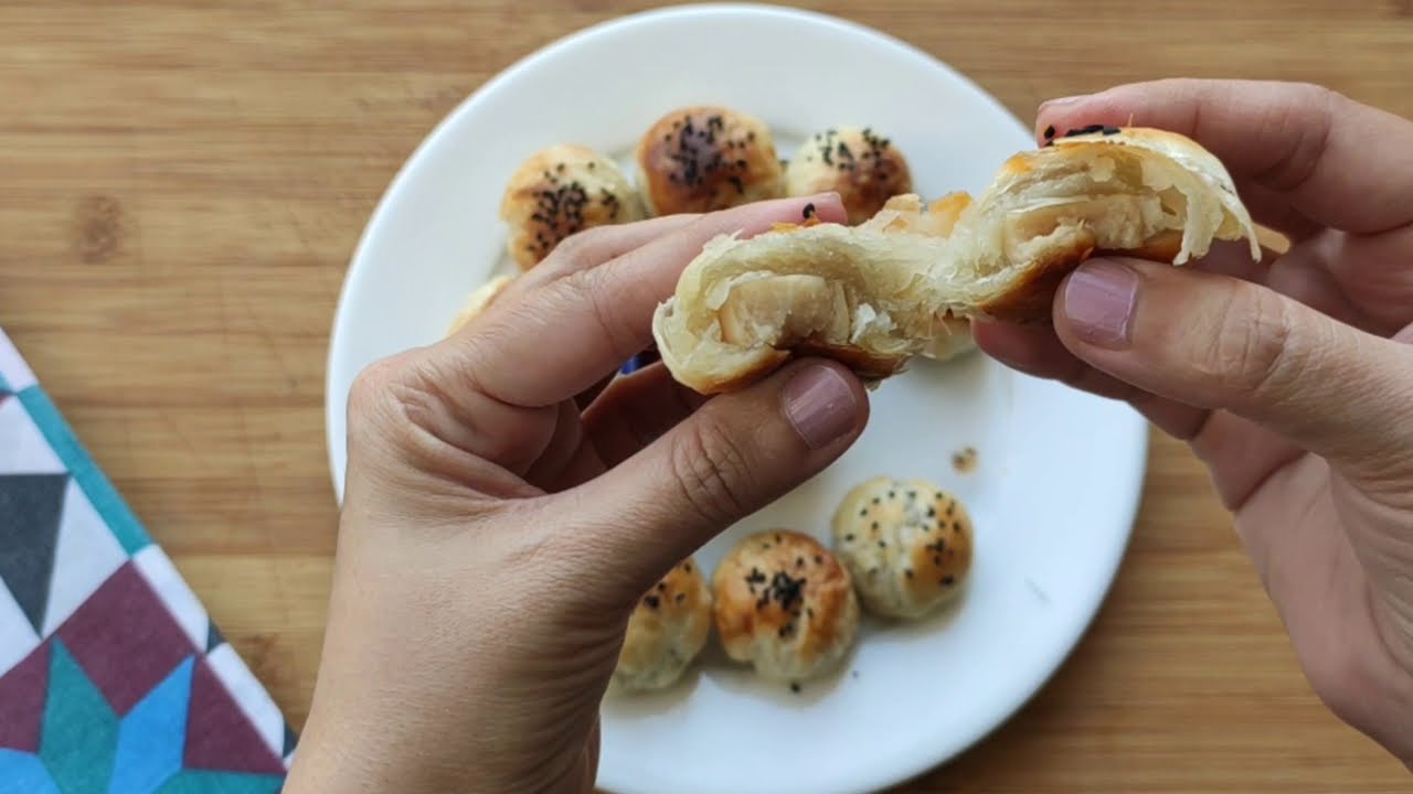 You can make Chicken puff pastry with only two ingredients| Easiest tea time snack