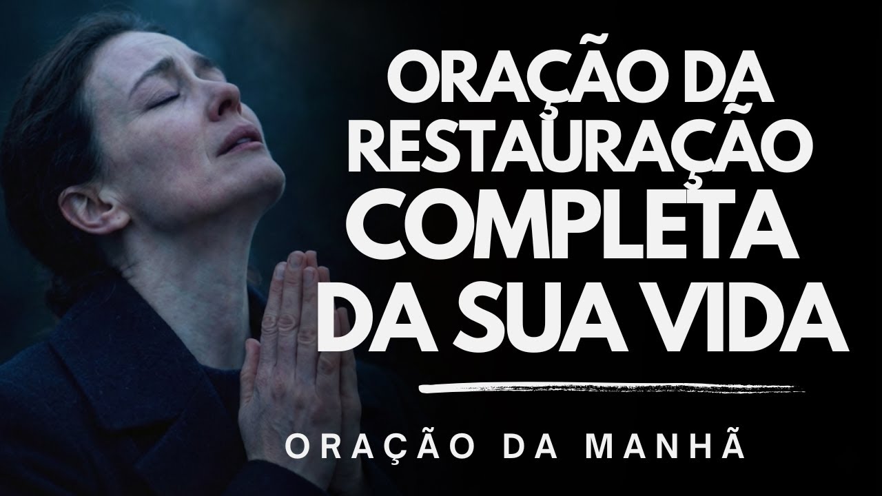 Senhor, corrige-me sem me esmagar e restaura meu coração | Oração da Manhã