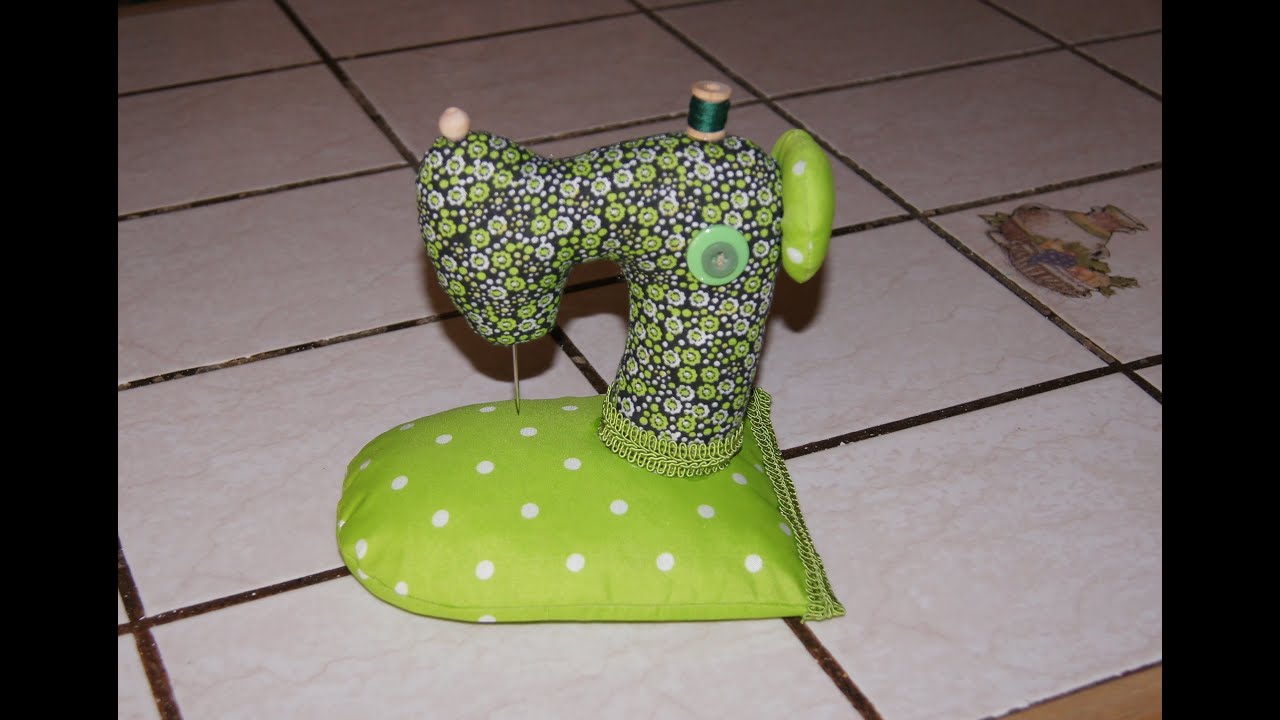 DIY- MINI MAQUINA DE COSER ALFILETERO