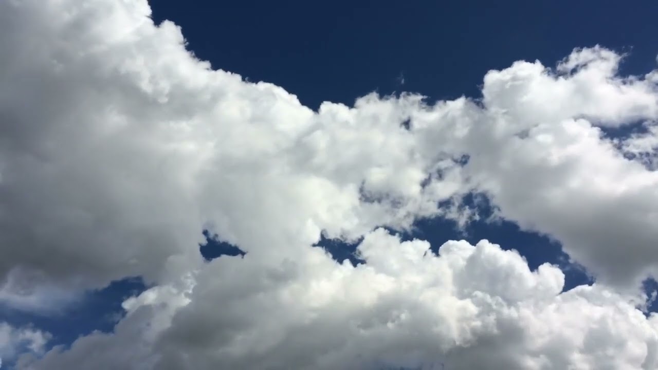 Slow Moving Clouds for Sleep 🌙 Ambient Music for Insomnia