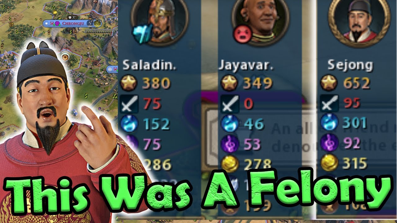 The New Korea Let Me Win Before Turn 200 In Civilization 6