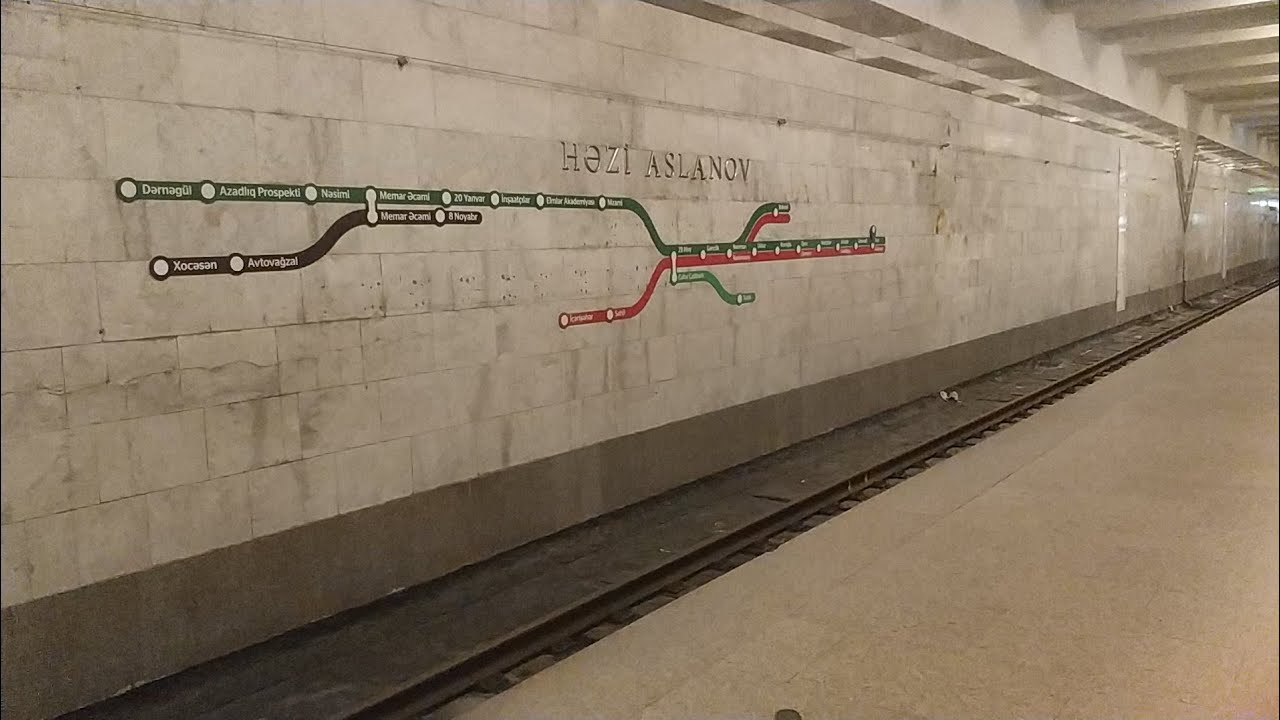 Həzi Aslanov-Koroğlu(Qırmızı xətt) Bakı Metropoliteni