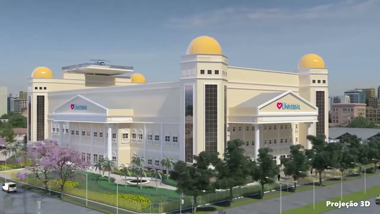 Proje&ccedil;&atilde;o 3D Templo Maior - Curitiba