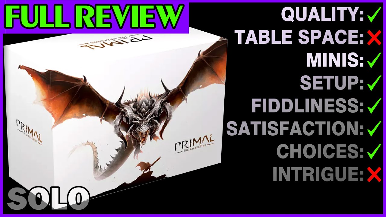 The Best Boss Battler? Primal: the Awakening SOLO Play Review
