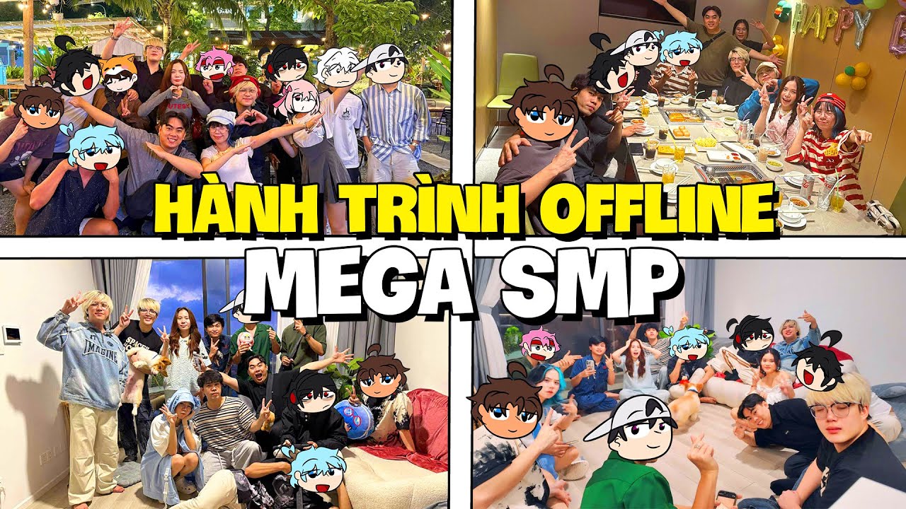 VLOG TÓM TẮT HÀNH TRÌNH OFFLINE MEGA SMP 2025 !!