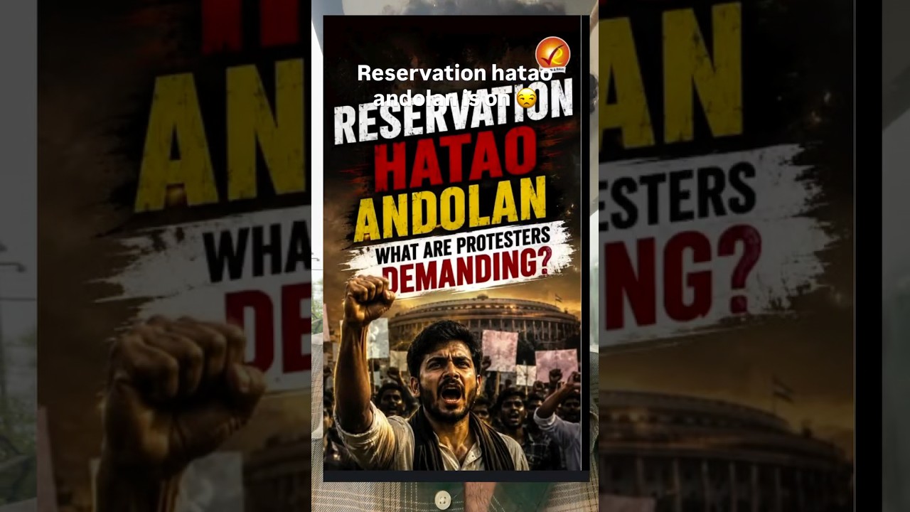 🤨🤨 #viral #youtubeshorts #reservation #protest #bjp #cjp #politics #movement