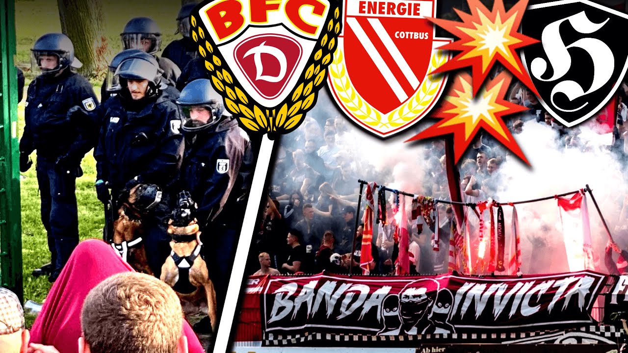 Angriffs-Versuche, Anschuldigungen & Gezogenes Material! (BFC Dynamo vs. Cottbus)