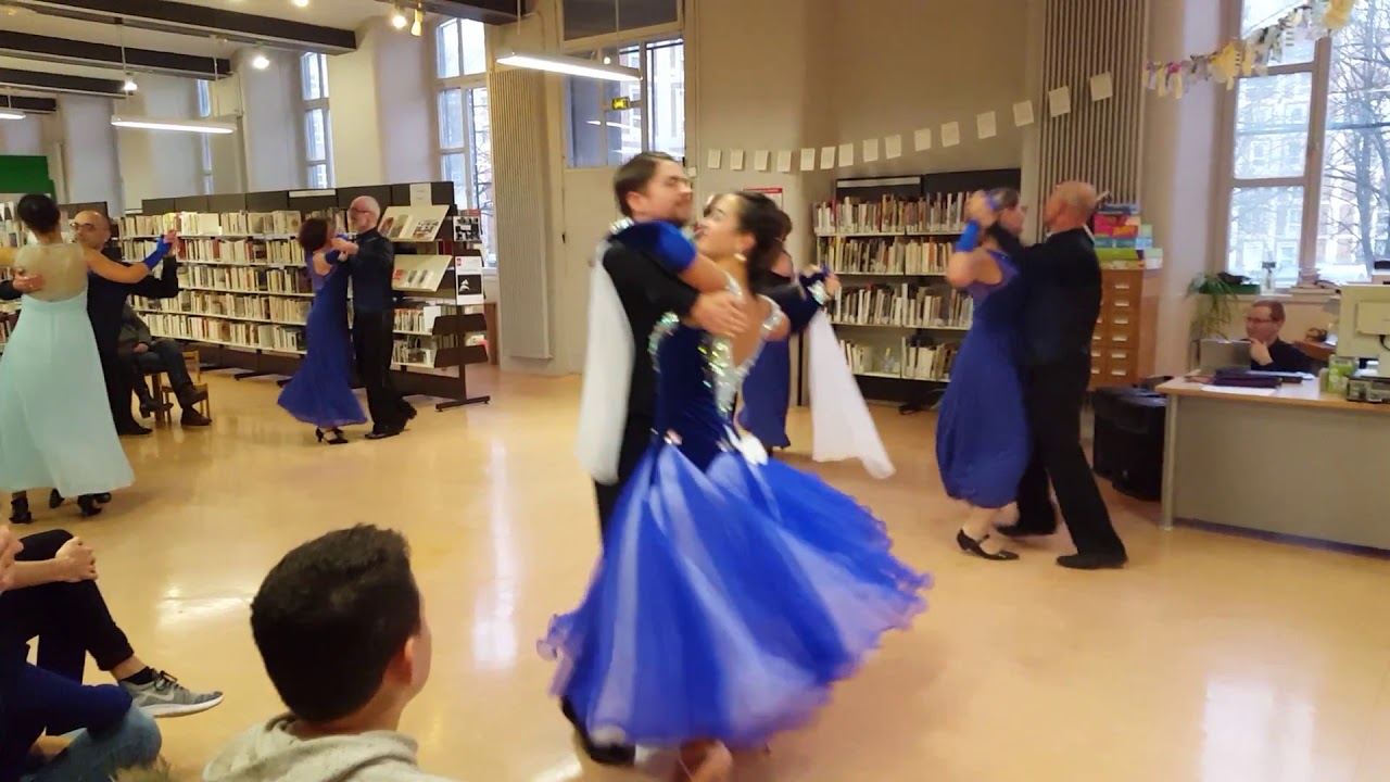 Valse Viennoise Démonstration Mediatheque Lille Moulins 18 nov 2017