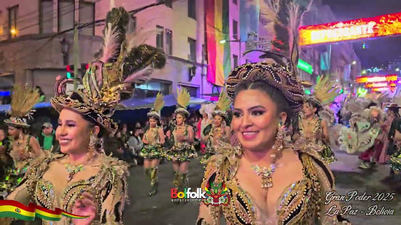 Morenada Se&ntilde;orial Illimani - Gran Poder 2025 - Caporales Danza de Origen Boliviano BolFolk