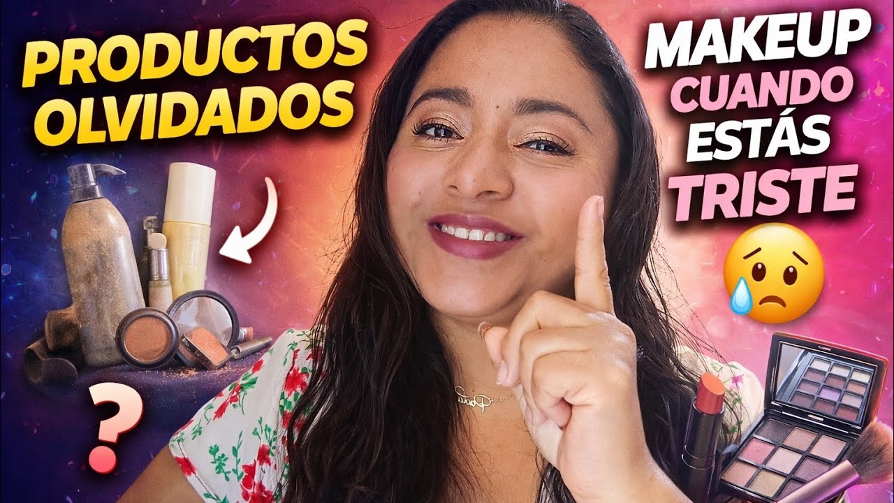 Me maquillo con productos que tengo en el olvido 