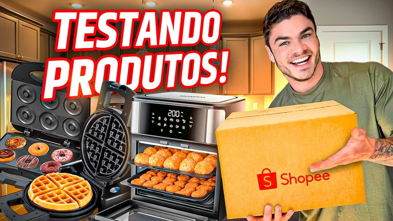 TESTANDO PRODUTOS FAMOSOS NA INTERNET E ARRUMANDO A COZINHA!